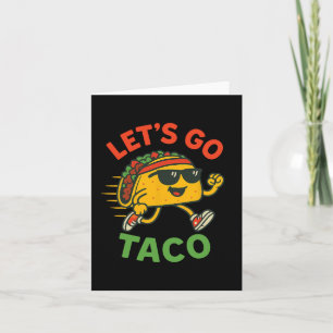 Tarjeta Divertidos vamos a Taco 13