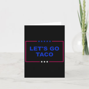 Tarjeta Divertidos vamos a Taco 18