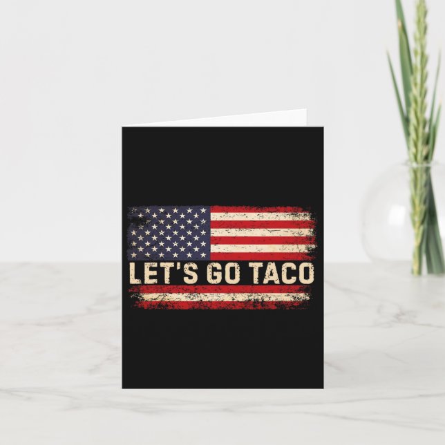 Tarjeta Divertidos vamos a Taco 23 (Anverso)
