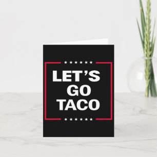 Tarjeta Divertidos vamos a Taco 27