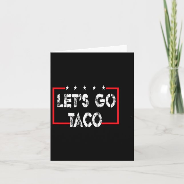 Tarjeta Divertidos vamos a Taco 53 (Anverso)