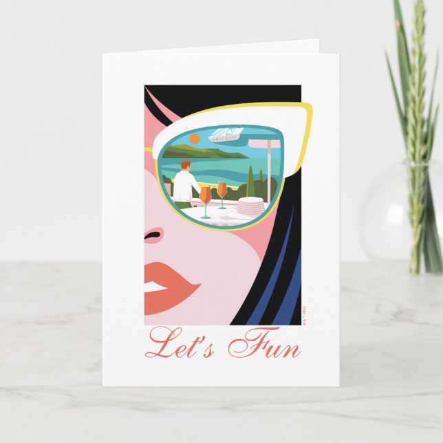 Tarjeta Divertiémonos - El Lotus blanco (Anverso)