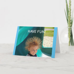 TARJETA *DIVERTIRSE* ES TU CUMPLEAÑOS (NIÑO ESPECIAL)
