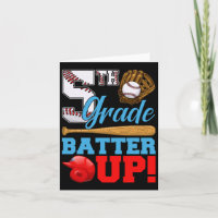 Diviértete 5to Grado Batter Up Béisbol Primer Día