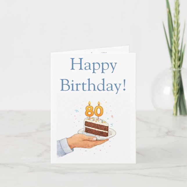 Tarjeta Diviértete 80 (Anverso)