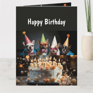 Tarjeta Diviértete con Humor de Animales Cumpleaños de Com