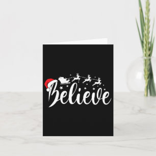 Tarjeta Diviértete con Santa Xmas Pijama Navideño Hombres 