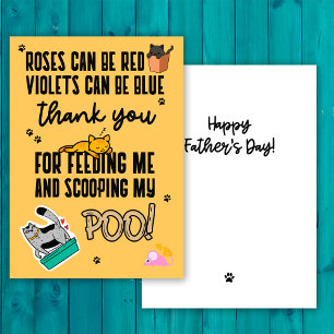 Tarjeta Diviértete Cumpleaños Feliz Papá Amarillo Lindo De