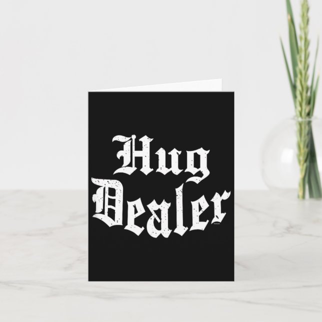 Tarjeta Diviértete Cute Sensibles Pies Abrazo Comerciante  (Anverso)