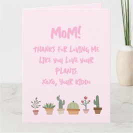 Tarjeta Diviértete en el Día de la Madre para Mamá Amante 