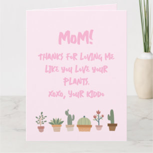 Tarjeta Diviértete en el Día de la Madre para Mamá Amante 
