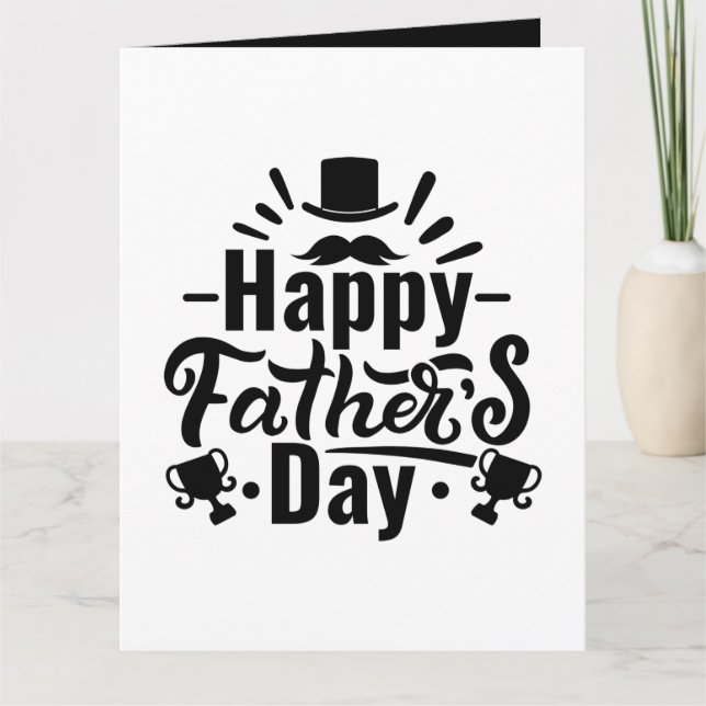 Tarjeta Diviértete Feliz Día del Padre personalizable  (Anverso)