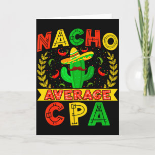 Tarjeta Diviértete Nacho Cpa Promedio Cinco De Mayo Fiesta