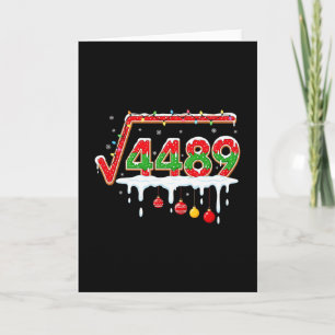Tarjeta Diviértete Navidad 67 Meme Raíz Cuadrada 4489 Argo