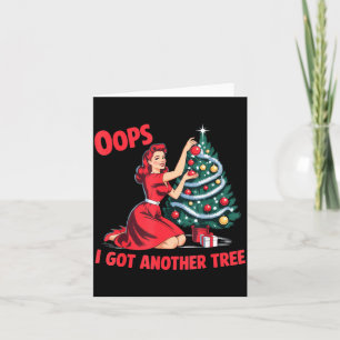 Tarjeta Diviértete Navidad Vintage Ups Me Conseguí Otro Ár