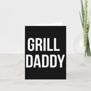Tarjeta Diviértete Papá Parrillero Bbq Y Fumando Para El D