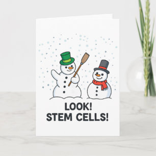 Tarjeta Diviértete Química Navidad Ciencia Profesor Mira S