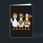 Tarjeta Diviértete Silvestre Ganso Pato Fútbol Caída Parti<br><div class="desc">Diviértete Silvestre Ganso Pato Fútbol Caída Día de Ánimo de Partido de Fútbol</div>