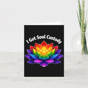 Tarjeta Divorcio Espiritual Sanador Lotus Custodia del Alm