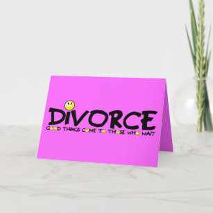 Tarjeta Divorcio ingenioso