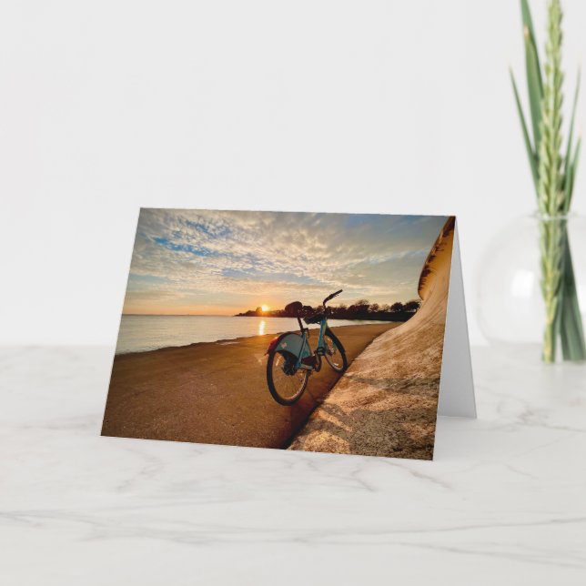 Tarjeta Divvy sunrise over the Adler Planetarium (Anverso)