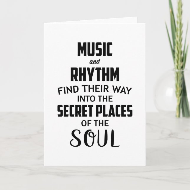 Tarjeta DJ musical Dance Art Hip Hop Guitar Rock Gracioso  (Anverso)