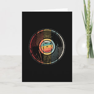 Tarjeta DJ Turntable record para oyentes de vinilo