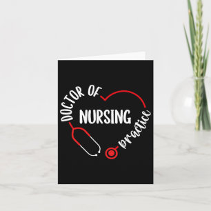 Tarjeta Dnp Apreciación Dnp Stethoscope Enfermera Dnp Esse