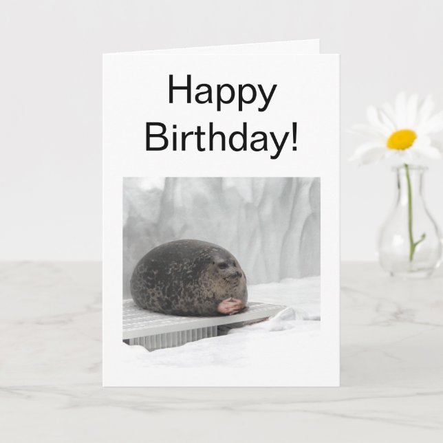 Tarjeta doblada para juzgar meme de sellos (Planta pequeña)