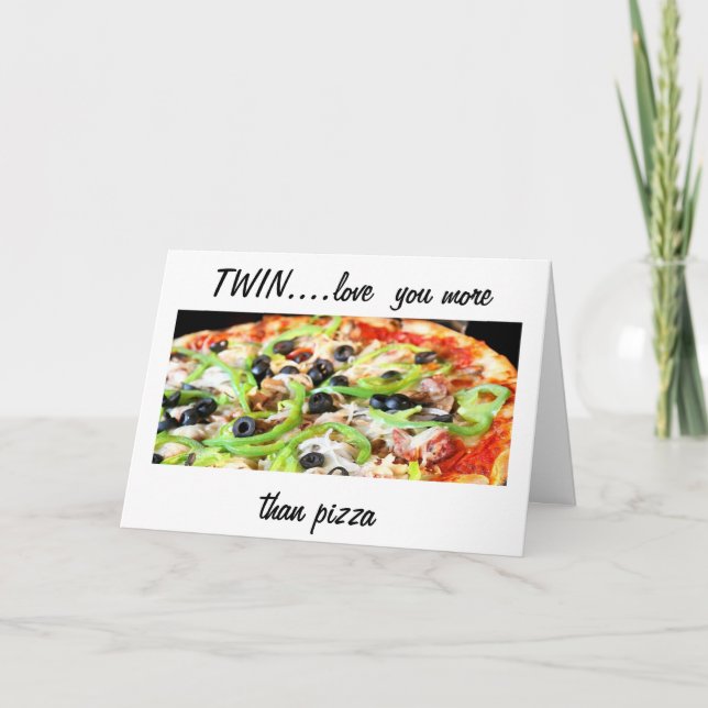 TARJETA DOBLE AMOR A USTED MÁS QUE EL CUMPLEAÑOS FELIZ DE  (Anverso)