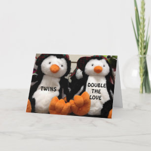 TARJETA DOBLE AMOR CUANDO ES MI "CUMPLEAÑOS DE LOS DOS"