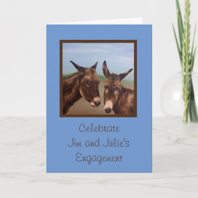 Tarjeta Doble burro (Anverso)