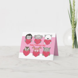 Tarjeta Doble de Intercambio de San Valentín de Cl