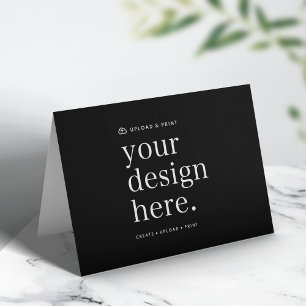 Tarjeta Doble Diseño de Subida Tarjetas 5x7