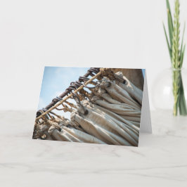 Tarjeta Dobleces de la vela