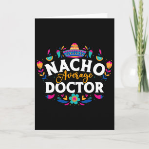 Tarjeta Doctor Nacho Promedio Coincidencia Mexicana Cinco 