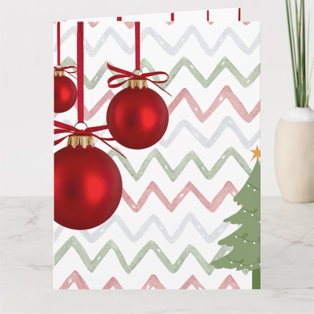 Tarjeta Dodo Craft Studio: Deseos Navideños Acogedores.  (Anverso)
