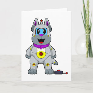 Tarjeta Dog Robot