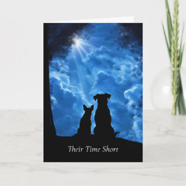 Tarjeta Dog Sympathy Loss of Dog General 