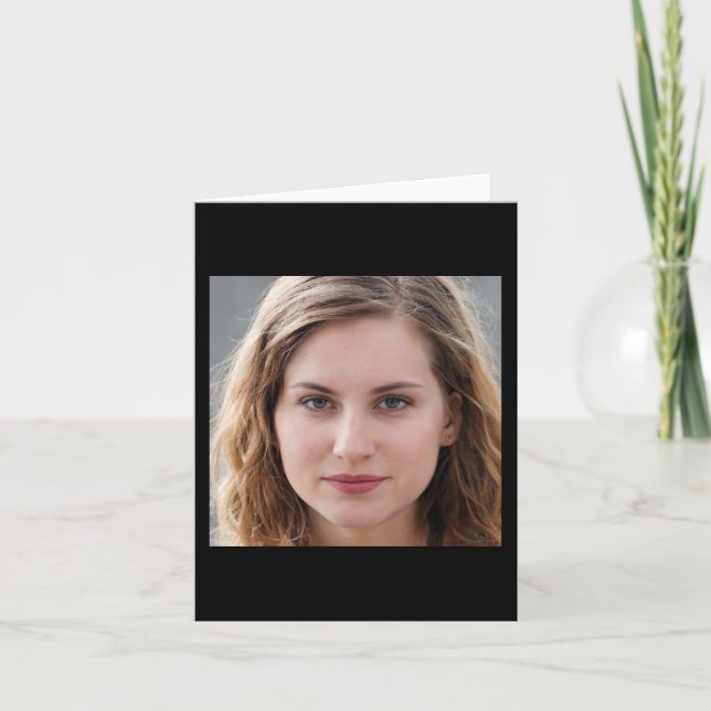 Tarjeta Dog Ugly Xmas ilumina Santa Hat English Bulldog Ch (Anverso)