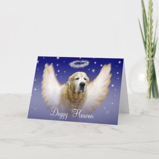 Tarjeta Doggy Heaven (Anverso)