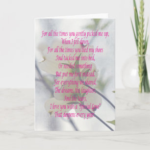 Tarjeta Dogwood del Día de la Madre