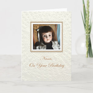 Tarjeta Doll Frances Nana Cumpleaños