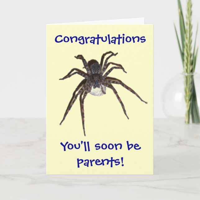 Tarjeta Dolomedes Felicita a los Padres Esperanzados (Anverso)