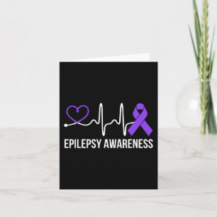 Tarjeta Dolor de corazón Epilepsia Conciencia Pérdida Epil