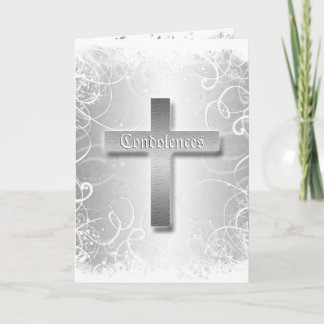 Tarjeta Dolor funerario de condolencia