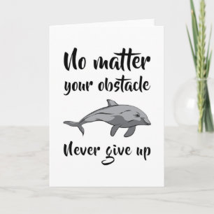 Tarjeta Dolphin Dolphins Animal Ocean Sea Fish Gift Idea