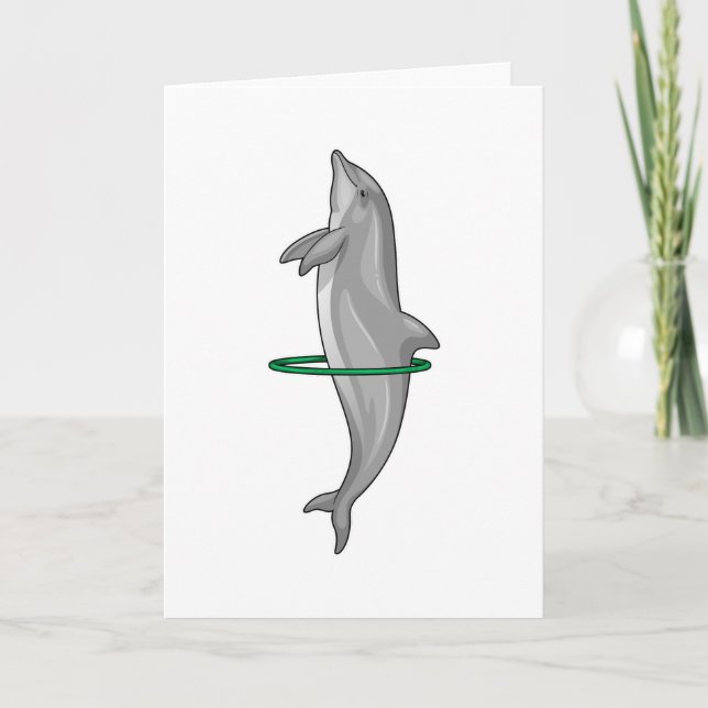 Tarjeta Dolphin Fitness neumáticos Deportes (Anverso)