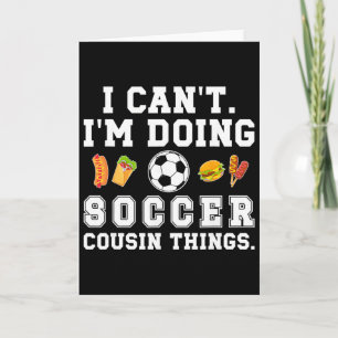Tarjeta Dominar El Campo Jugador De Fútbol Acción Usa Band