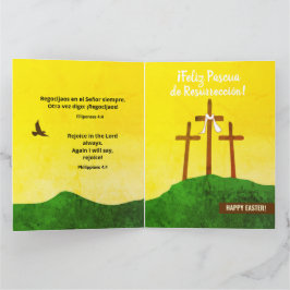 Tarjeta Domingo de Ramos, Semana Santa y Pascua en español